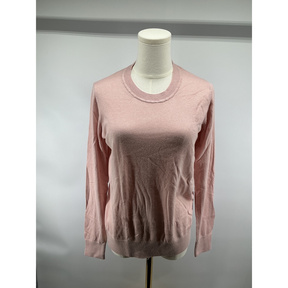 Lightweight Cotton Cashmere Crew Sweater
